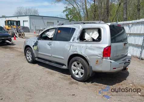 2008 Nissan Armada Le z USA, uszkodzony, nr VIN 5N1BA08C18N621889